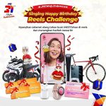 Lomba Reels Singing Happy Birthday JNE Berhadiah iPhone 12, Motor, dll