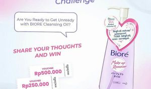 Lomba Review Biore Cleansing Oil Berhadiah Voucher Sociolla Total 5 Juta
