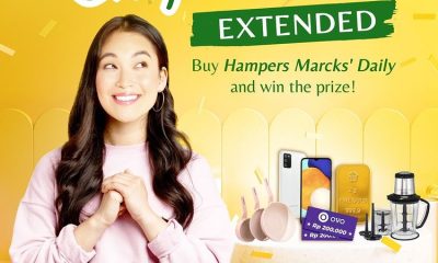 Lomba Review Hampers Marcks' Daily Berhadiah Smartphone, Emas, dll