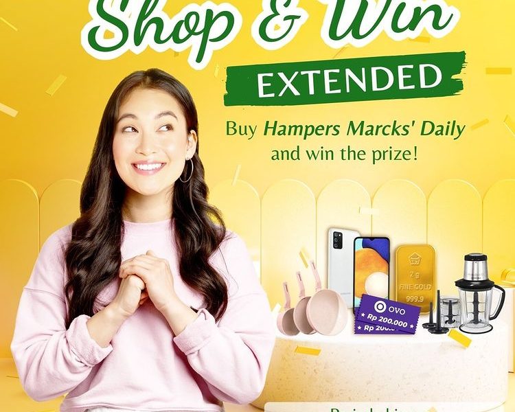 Lomba Review Hampers Marcks' Daily Berhadiah Smartphone, Emas, dll