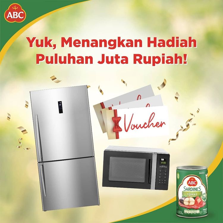 Lomba Testimoni Sarden ABC Berhadiah Kulkas, Microwave & Voucher