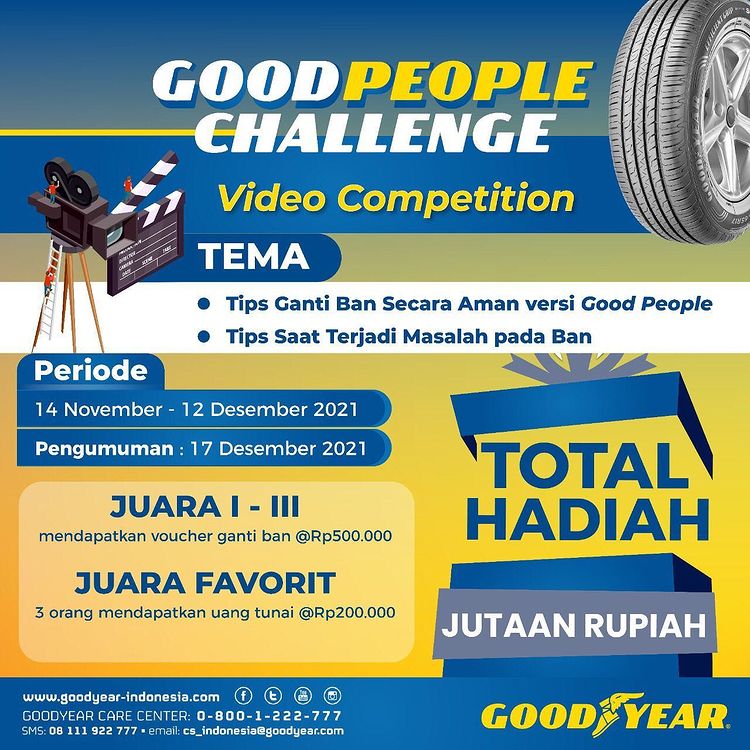 Lomba Video Good People Berhadiah Total Jutaan Rupiah