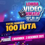 Lomba Video Kreatif HUT-20 TRANSMEDIA Hadiah Total 100 Juta Rupiah