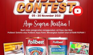 Lomba Video Ngecat Pakai Polibest Berhadiah Total 1.750.000 IDR