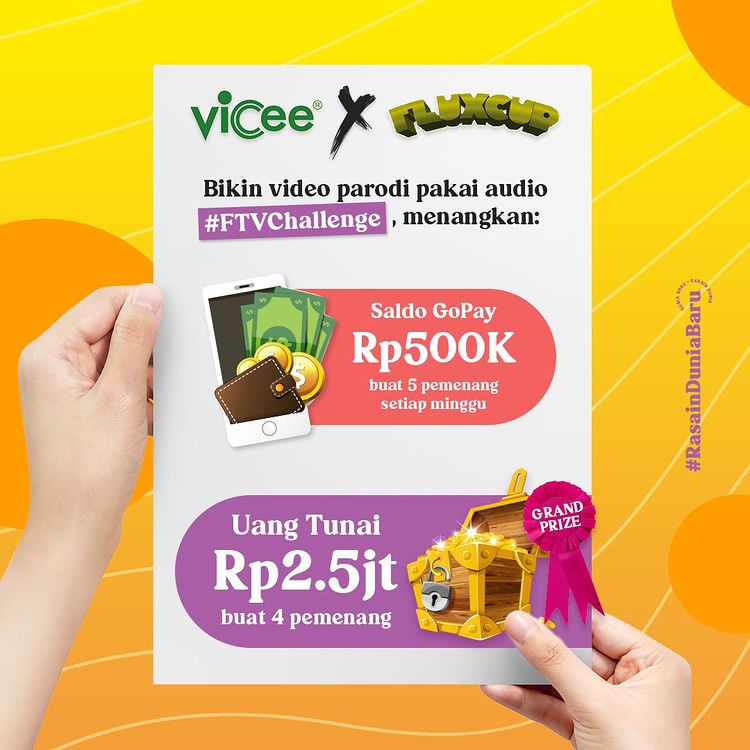 Lomba Video Reels FTV Challenge Grand Prize 10 Juta Rupiah!