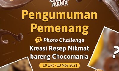 Para Pemenang Lomba Resep Chocomania 10 Okt - 10 Nov 2021