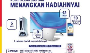 Promo STAR Bear Brand Berhadiah 12 TV, 5 PS 5, 8 Laptop, dan lainnya