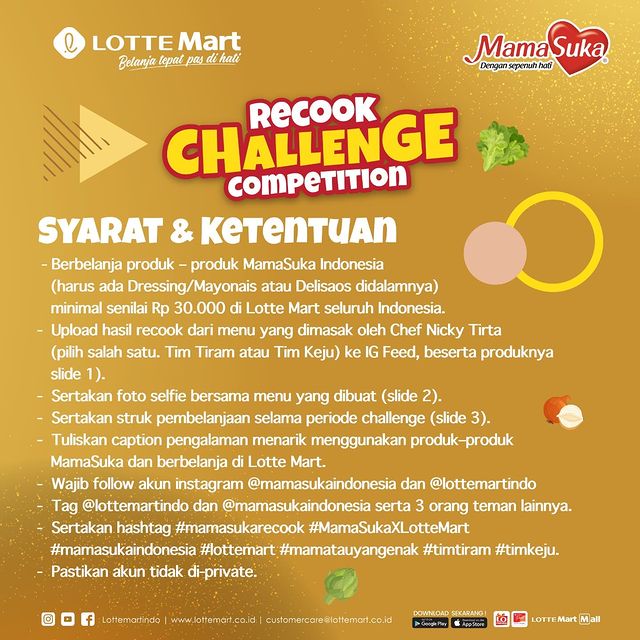 Mekanisme Lomba Recook Smoked Beef N Cheese Berhadiah TV, Stand Mixer, dll