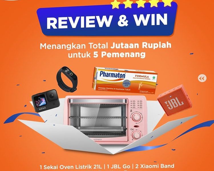 Review Pharmaton dan Menangkan Go Pro Hero 7, Oven Sekai, JBl, dll