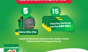 TikTok Challenge 100% Milo Energi Berhadia Jabra Elite 25e & Voucher