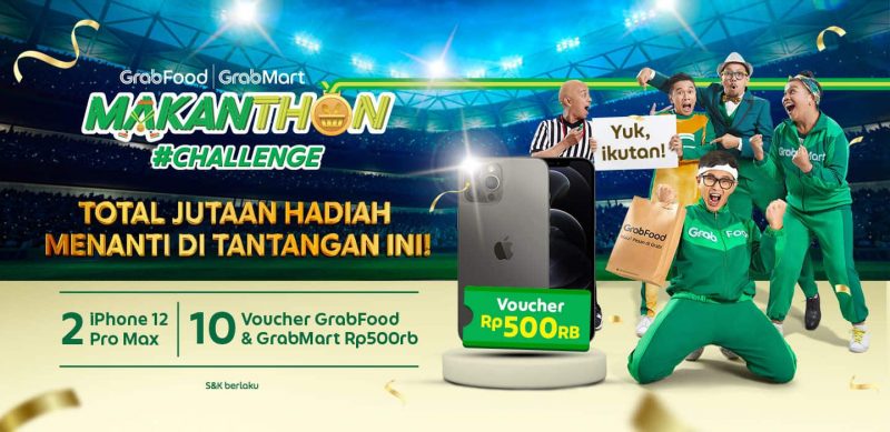 Tiktok Challenge Makanthon Berhadiah 2 iPhone 12 Pro Max & 10 Voucher