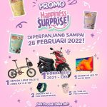 Undian Deka Happiness Surprise Berhadiah Motor Honda Beat