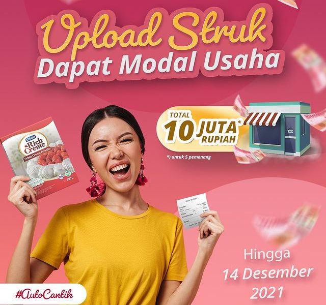 Undian Launching Rich Creme Berhadiah Modal Usaha Total 10 Juta