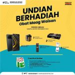 Undian Obat Maag Waisan Berhadiah Xiaomi Poco M3, Dispenser, Blender, dll