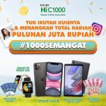 1000 Semangat Challenge Berhadiah iPhone 11, Samsung Tab A7 Lite, dll