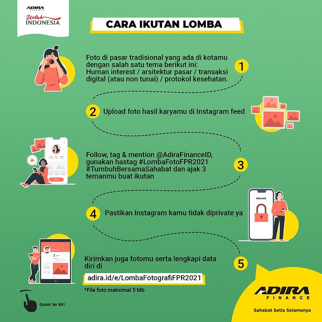 Cara Ikutan Lomba Foto Festival Pasar Rakyat Total Hadiah 12 Juta Rupiah