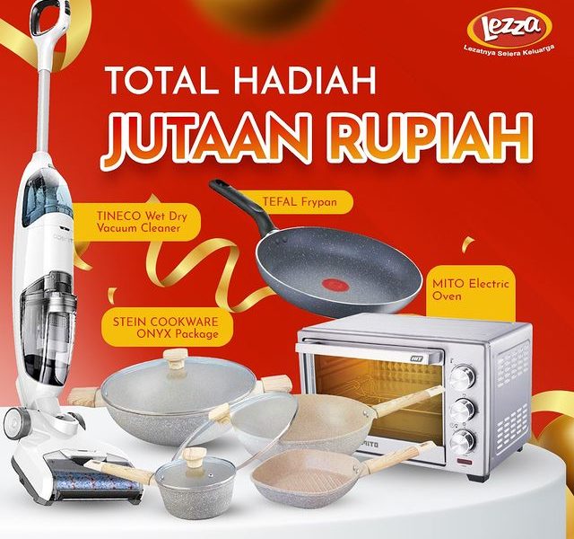 Gebyar Undian Tahun Baru Lezza Berhadiah Total Jutaan Rupiah