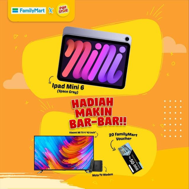 Hadiah Lomba Foto Ala Nobar Popstar Berhadiah iPad Mini 6, Mi TV, dll