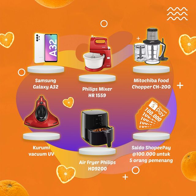 Ibu Siaga Enervon Challenge Berhadiah SAMSUNG A32, Air Fryer, dll