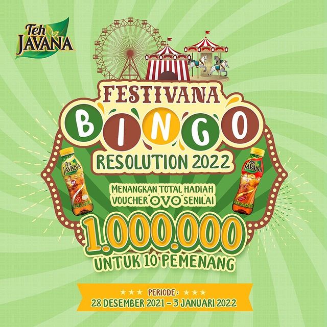 Kuis Festivana Bingo Resolution 2022 Berhadiah Voucher OVO 1 Juta