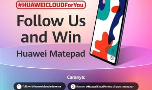 Kuis Follow And Win Berhadiah Huawei Matepad Gratis