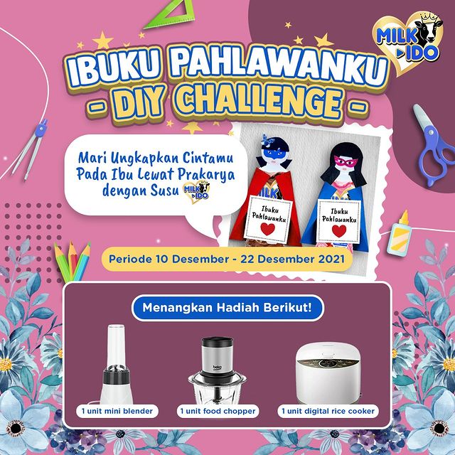 Kuis Ibuku Pahlawanku Berhadiah Digital Rice Cooker, Blender, dll