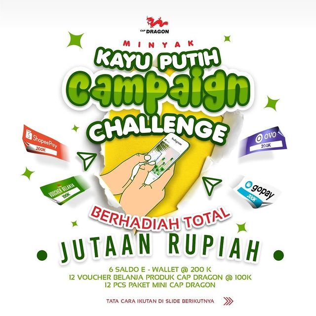 Kuis Repost Campaign Cap Dragon Berhadiah Total Jutaan Rupiah