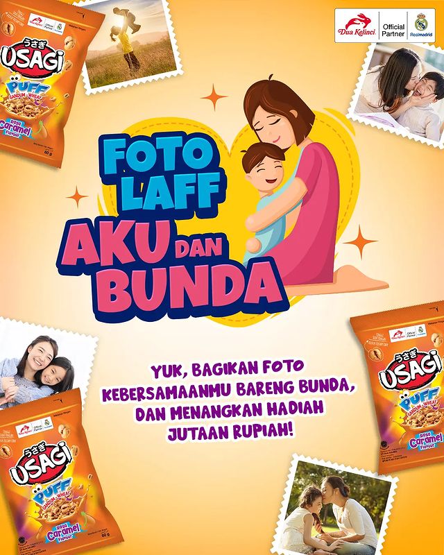 Kuis Story Foto Laff Aku & Bunda Berhadiah Saldo OVO Total 5 Juta