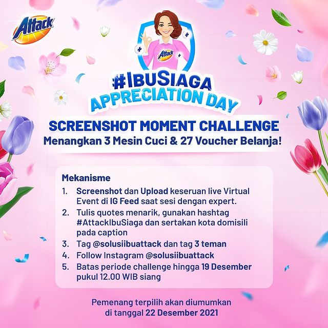 Kuis screenshot Tonton Live Ibu Siaga Appreciation Day Ada Total Hadiah 100 Juta Lho!