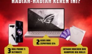 Lomba Big Rolls Menangnya Polls Grandprize Laptop ASUS ROG, HP, dll