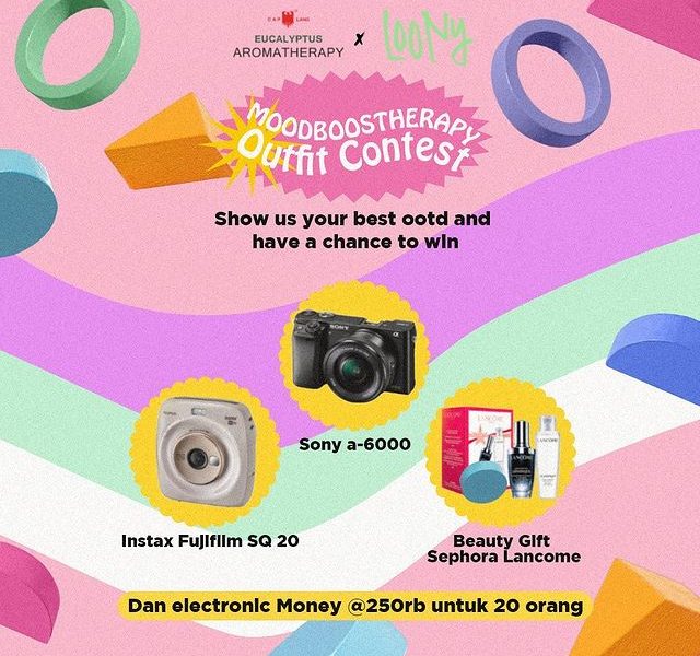 Lomba Foto Moodboostherapy Outfit Berhadiah Total 30 Juta Rupiah