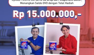 Lomba Foto No Drop Merah Biru Berhadiah Saldo OVO Total 15 Juta