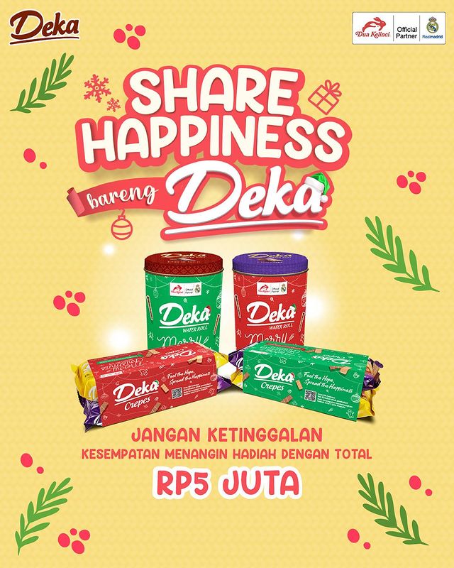 Lomba Foto Share Happiness Deka Berhadiah Total 5 Juta Rupiah