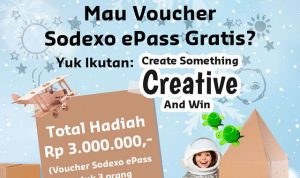 Lomba Kreasi Barang Bekas Berhadiah Voucher Sodexo Total 3 Juta