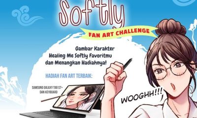Lomba Menggambar Healing Me Softly Berhadiah SAMSUNG TAB S7+