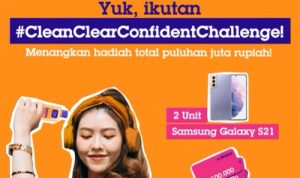 Lomba TikTok Clean Clear Confident Berhadiah 2 SAMSUNG S21