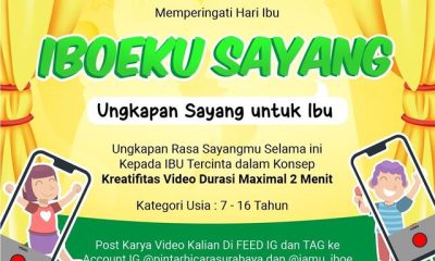 Lomba Video Iboeku Sayang Berhadiah Uang & Voucher Jutaan Rupiah