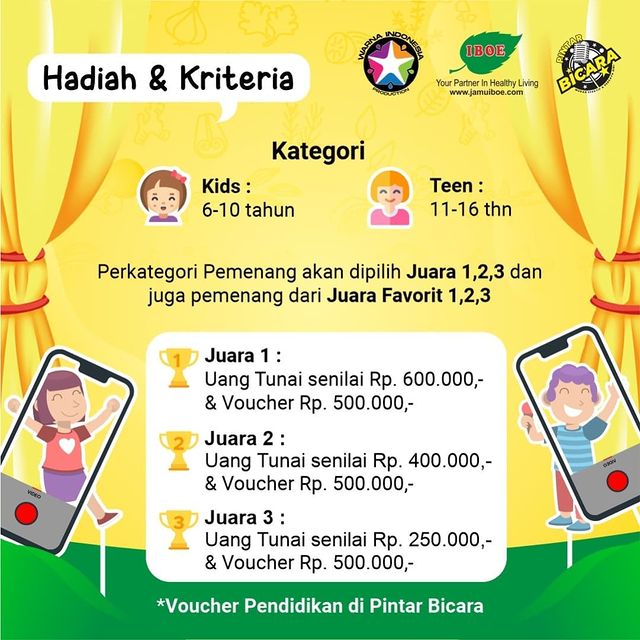 Lomba Video Iboeku Sayang Berhadiah Uang & Voucher Jutaan Rupiah (3)