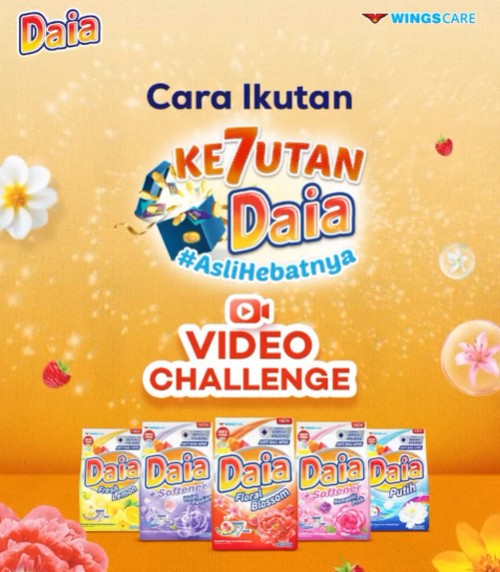 Lomba Video Ke7utan Daia Berhadiah Gopay & Hampers Jutaan Rupiah