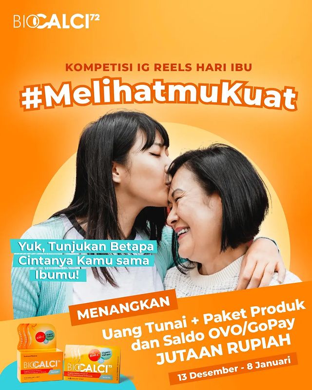 Lomba Video Melihatmu Kuat Berhadiah Uang 8,5 Juta, Saldo, Produk, dll