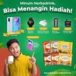 Lomba Video Minum Herbadrink Berhadiah Vivo Y12S, Realme Watch 5