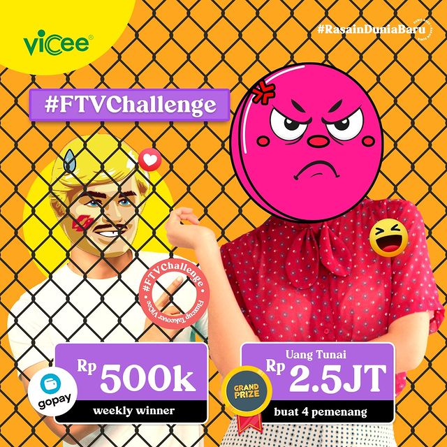 Lomba Video Reels FTV Vicee Berhadiah Gopay & Uang Puluhan Juta