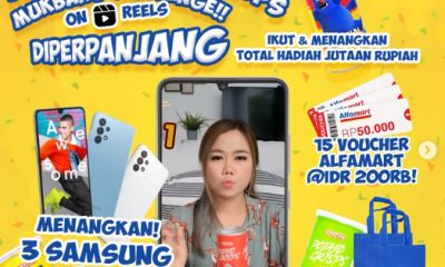 Lomba Video TikTok Mukbang Mamee Berhadiah Samsung A32, dll Diperpanjang