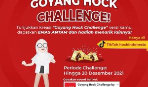 Lomba Video Tiktok Goyang Hock Berhadiah Emas Antam