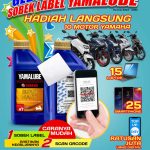 Promo Sobek Label Yamalube 2023 Berhadiah 10 Motor Yamaha