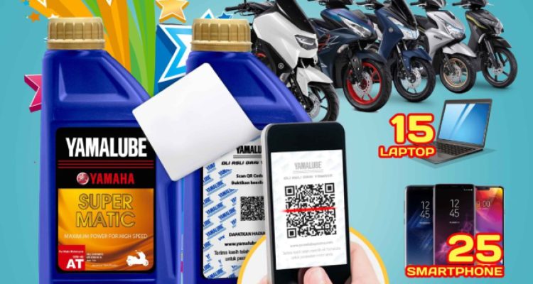 Promo Sobek Label Yamalube 2023 Berhadiah 10 Motor Yamaha
