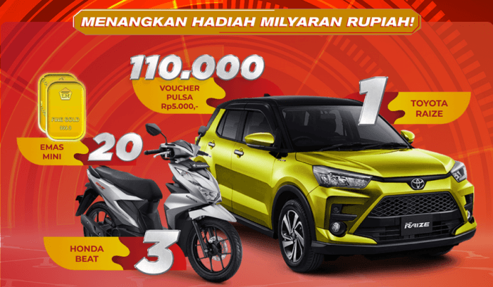 Promo Undian Sasa Tepung Bumbu Berhadiah Toyota Raize