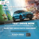 Test Drive Toyota All New Raize Berhadiah 10 Kamera GoPro Hero 8