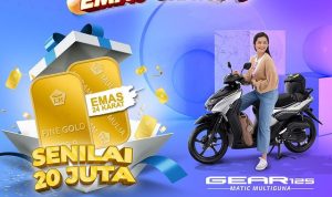 Test Ride Motor Yamaha Gear 125 Berhadiah Emas Senilai 20 Juta Rupiah