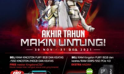 Undian Kingston Akhir Tahun Makin Untung Berhadiah Honda Beat
